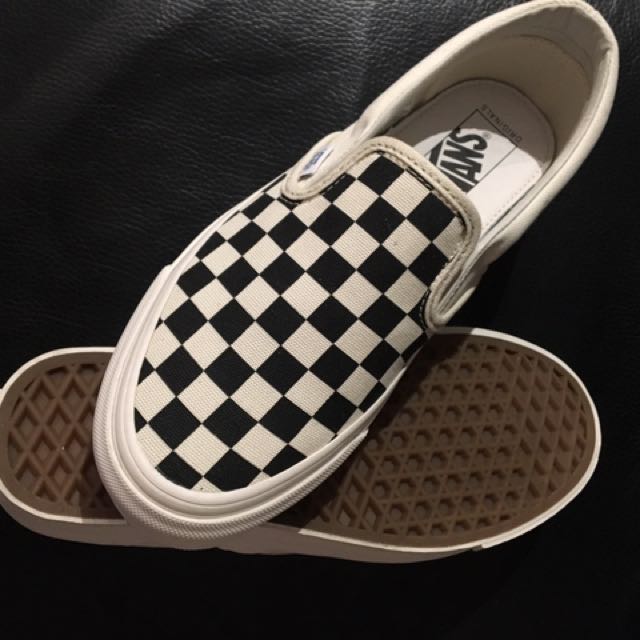 new checkered vans