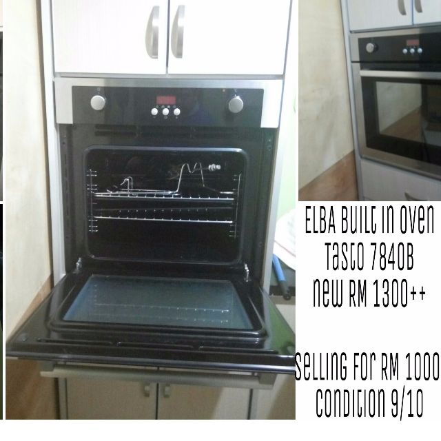 Built In Oven Elba Tasto 7840b Ss Seldom Used Like New Kitchen Photo