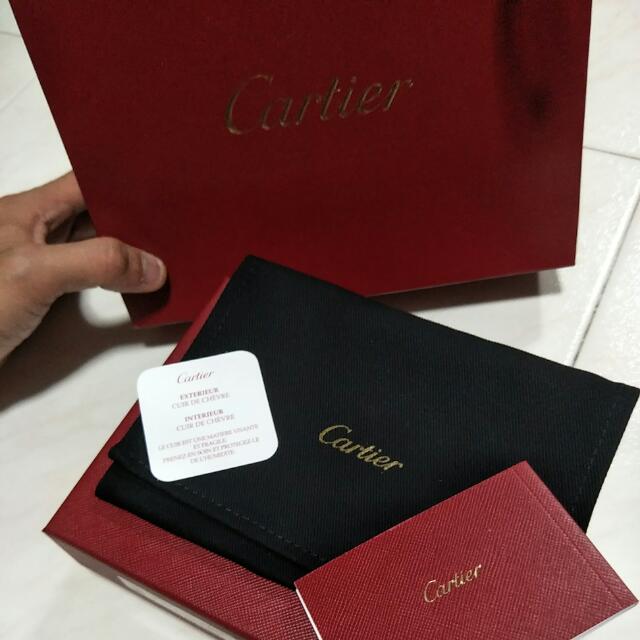 Cartier Passport Holder 1000 Authentic, Luxury, Bags & Wallets on