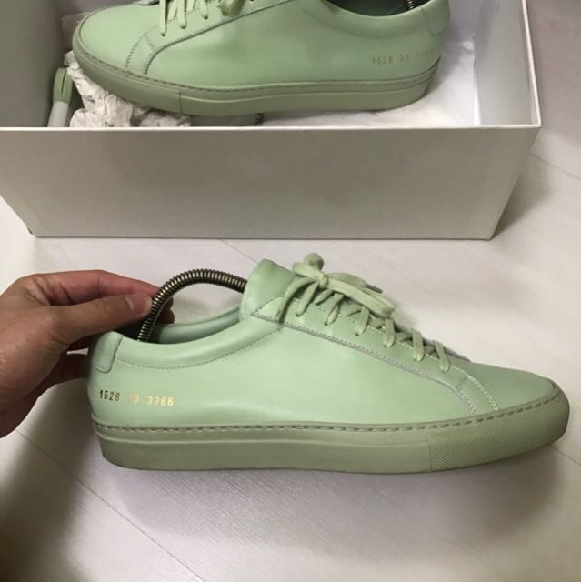 Common projects store mint green