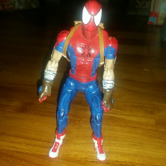 marvel legends custom spider man
