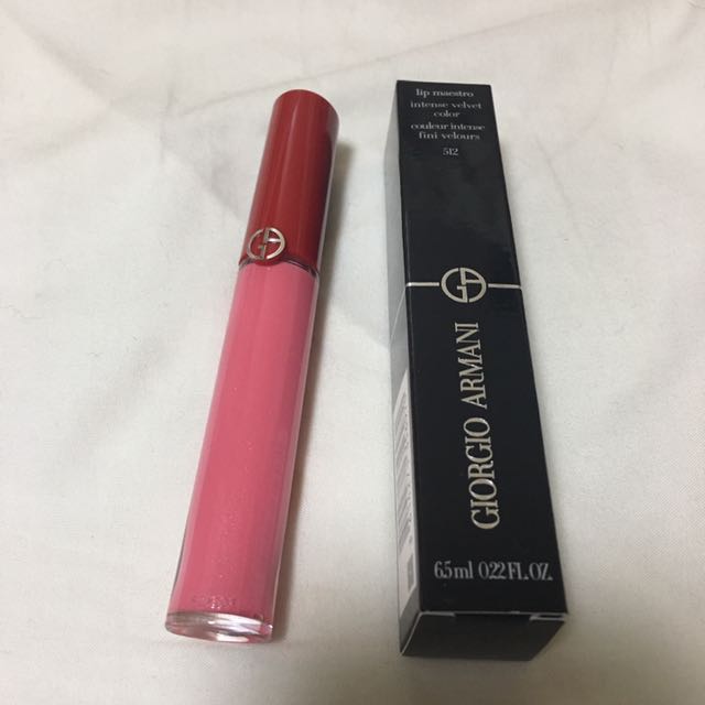 giorgio armani lip maestro 512