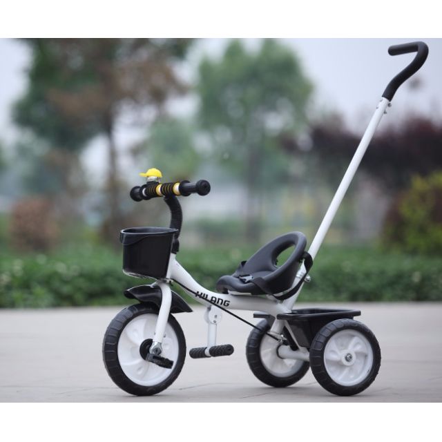 Instock Tricycle Toddler Tricycle With Rear Handle Safety
