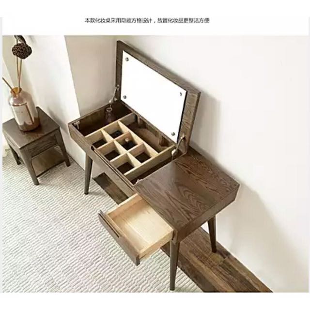 Japanese Style Solid Wood Dresser Furniture Tables Chairs On