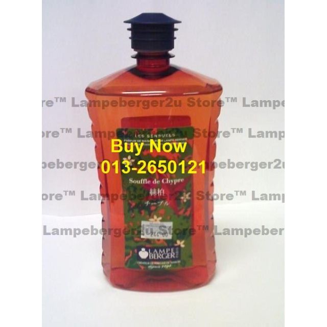 Lampe Berger Oil 1 Litre Chypre Sale !!! Huge Save Only RM119