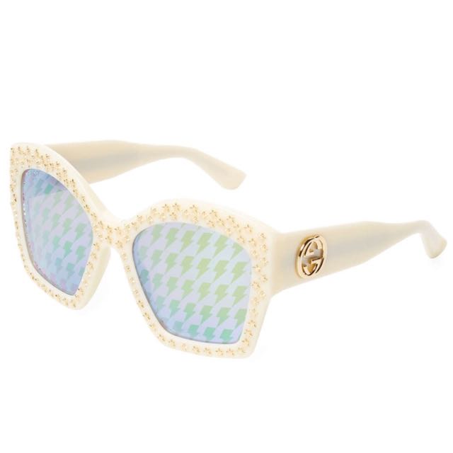 Gucci star studded store sunglasses