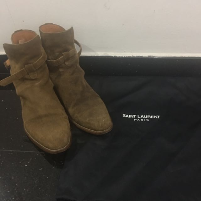 saint laurent men's boots sale