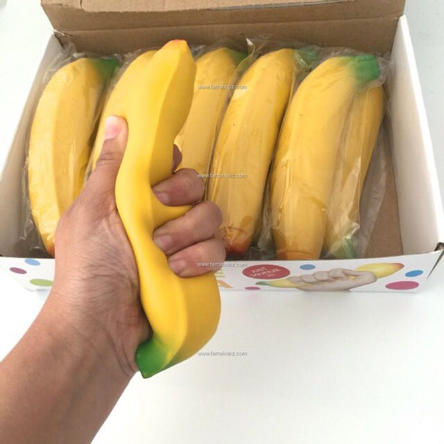 squishy stretchy banana