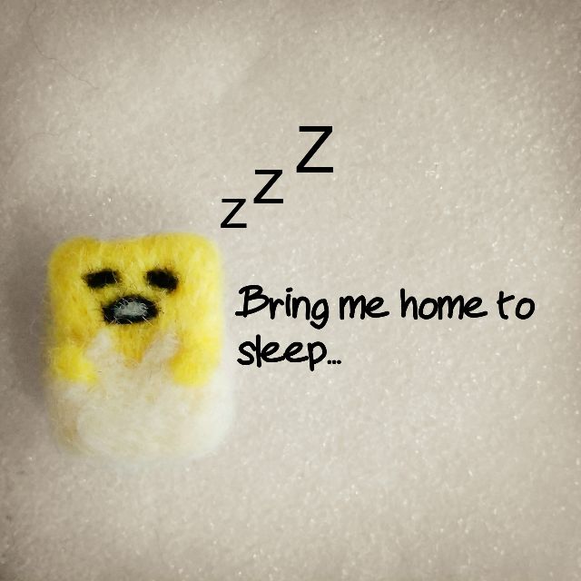 Get Wallpaper Gudetama In Egg Shell Handmade Needle Felted Character Design Craft Handmade Craft On Carousell Desktop Wallpaper Free