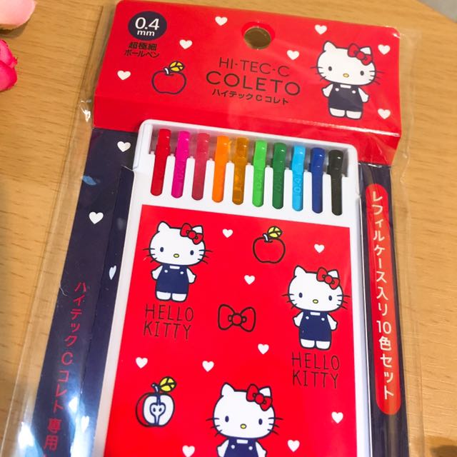 🎀日本購入-Hi-TEC-C x kitty 原子筆芯套連筆芯 （分類：文具）位於 Hong Kong。 由 chupingis 提交（商品編號 97319146，圖片 2）。簡介： 。