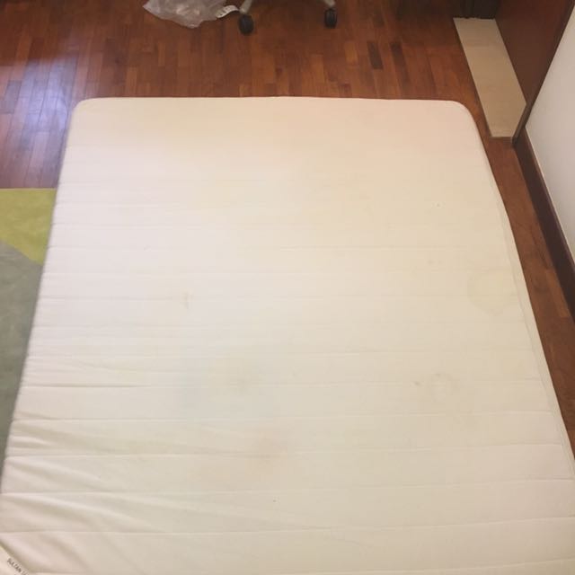 Ikea Pillowtop Queen Mattress, Furniture & Home Living, Furniture, Bed