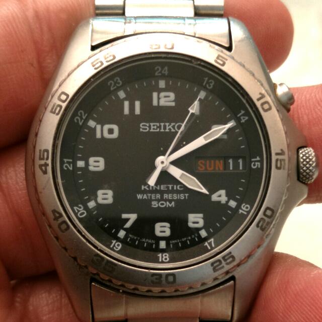 original seiko kinetic watch