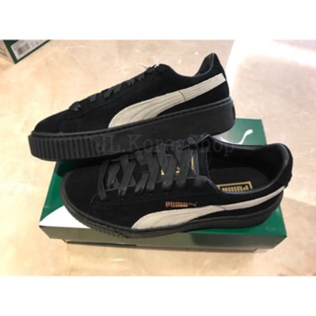 Puma Suede Platform 厚底鞋韓國 Men S Fashion Men S Footwear On