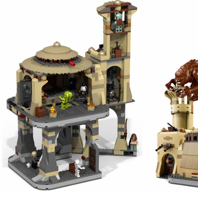 lego jabba's palace and rancor pit
