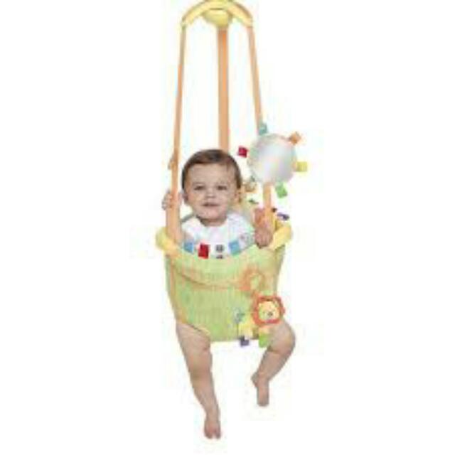 Taggies Safari Explorer Deluxe Door Jumper Babies Kids Infant