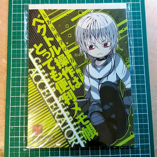 Wallpaper Toaru Memopad Toaru Kagaku No Accelerator Entertainment J Pop On Carousell For Android