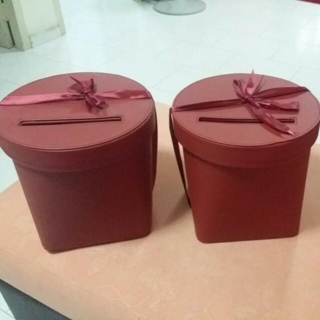 Wedding Red Packet Leather Box Ang Bao Everything Else On Carousell Wedding Red Packet Leather Box Ang Bao Everything Else On Carousell