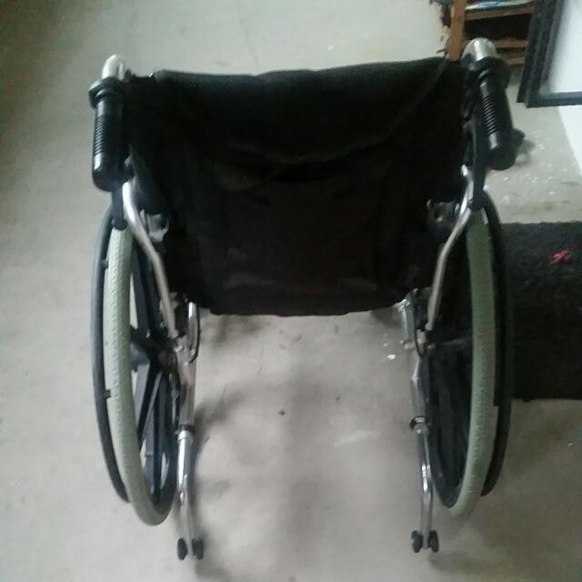 Wheelchair With Leg Extender, Furniture & Home Living, Furniture, Other