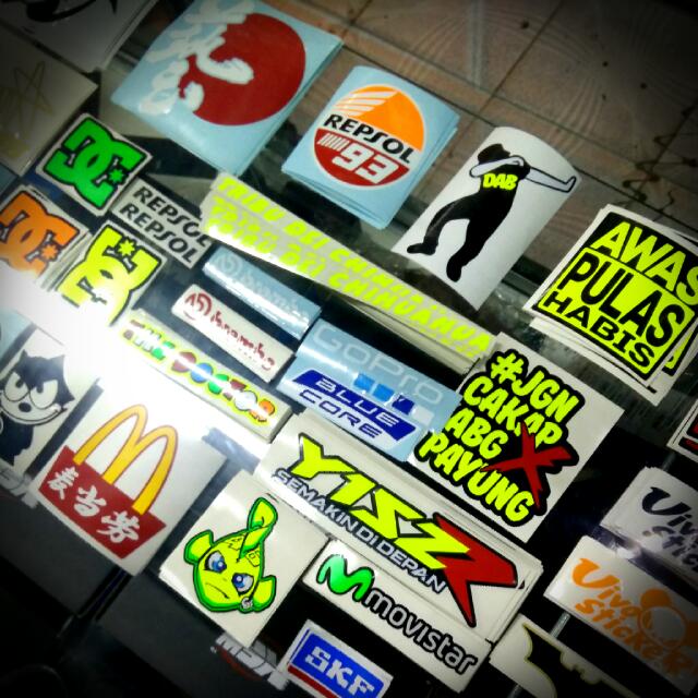 Computer Cutting Sticker Motorbikes On Carousell