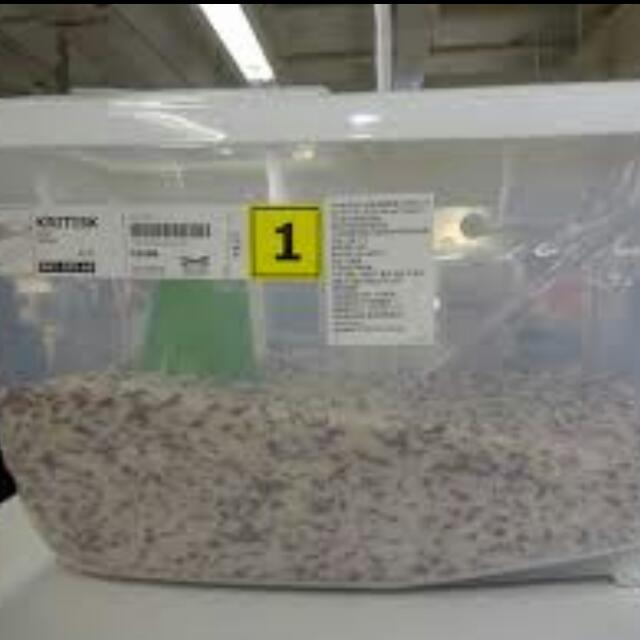 IKEA Food Container / Rice Container with Wheels, TV & Home Appliances