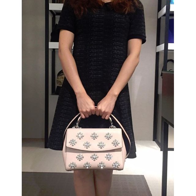MICHAEL KORS 30F6TAVS1O AVA JEWEL SMALL SATCHEL FINAL SALE
