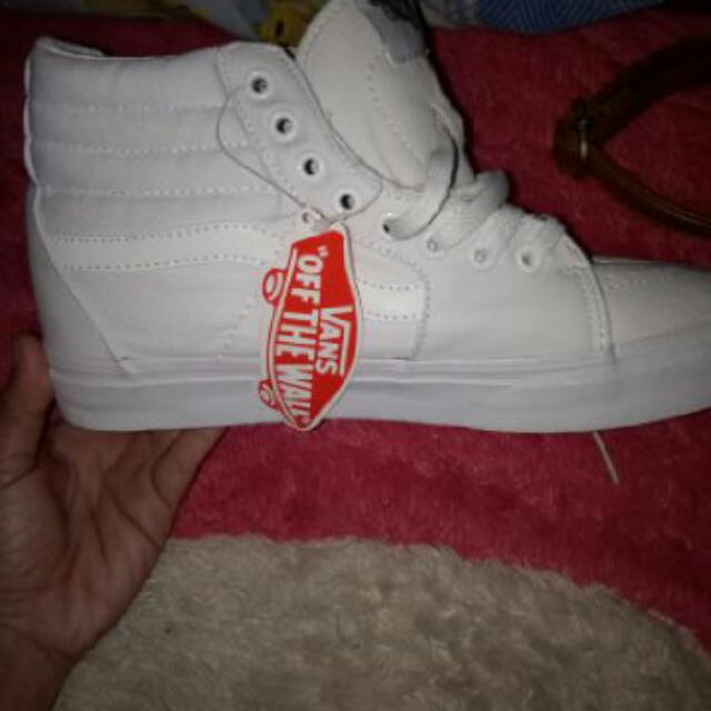 Sepatu Vans Putih Uk 40 Olshop Fashion Olshop Wanita Di Carousell