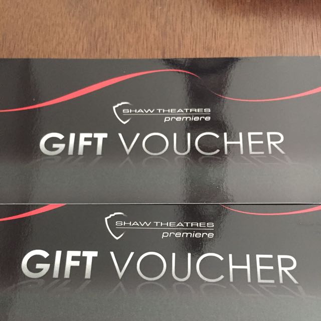 Shaw Theaters Premiere Gift Voucher Entertainment Gift Cards