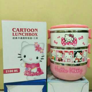 Rantang 3 Susun Karakter Hellokitty