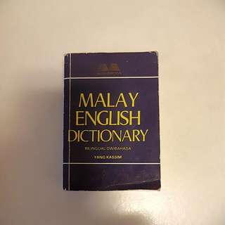 English Malay Dictionary Books Stationery Carousell Singapore