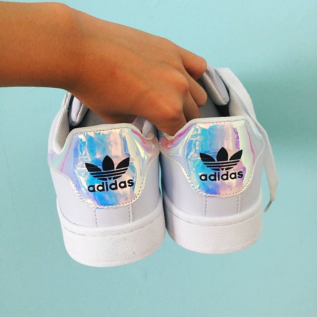 Adidas superstar hot sale holographic 36