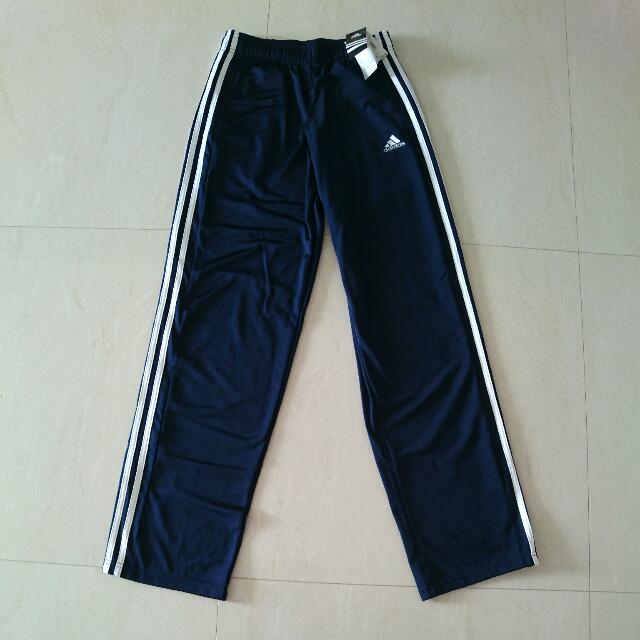 Adidas Vintage Navy Track Pants Baggy Tracksuit Bottoms Trousers Men S –  apthriftfashion