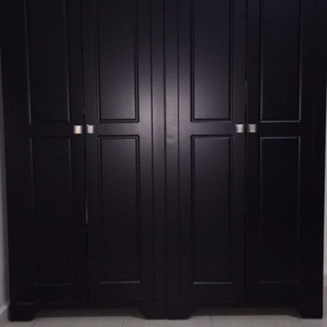 Almari Baju 4 Pintu Home Furniture Furniture On Carousell