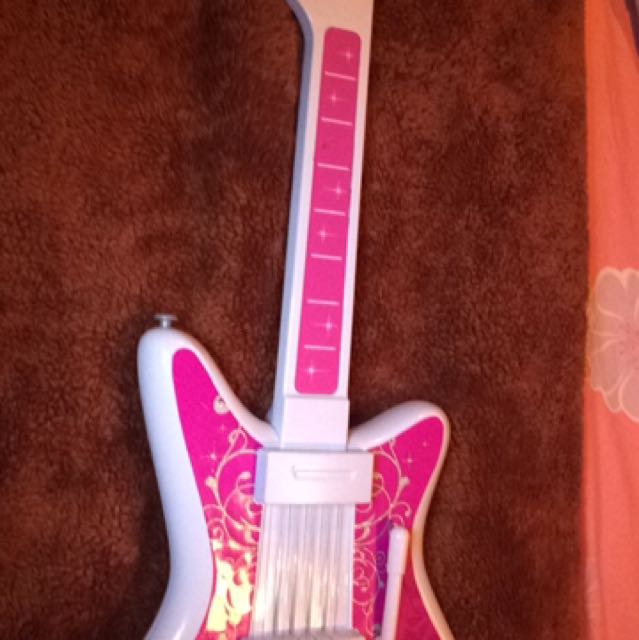 Barbie Toy Electric Guitar, Babies & Kids, Babies Apparel on Carousell