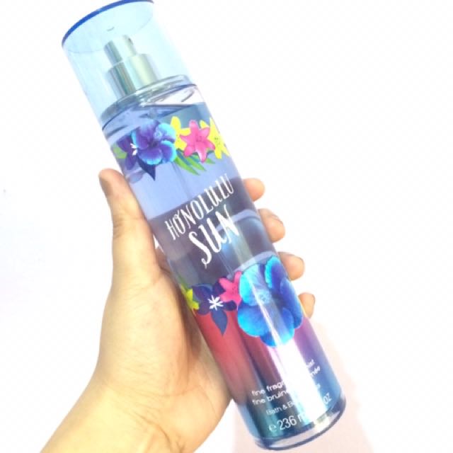 Bath & body works top fine fragrance mist honolulu sun