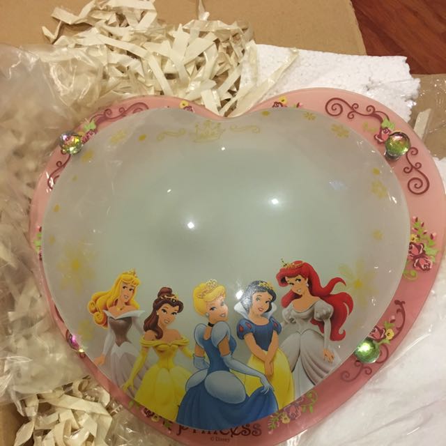 Bn Disney Princess Ceiling Light Furniture Home Decor On Carousell