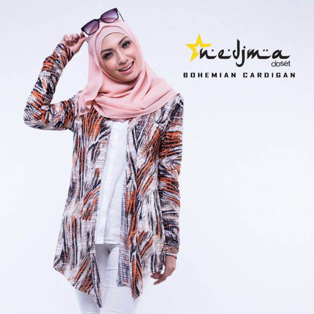 Bohemian Cardigan, Women's Fashion, Tops, Blouses on Carousell