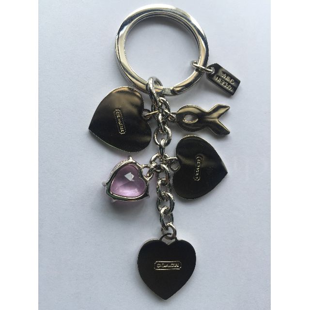 Limited Edition Coach Breast Cancer Awareness Keychain Women s
