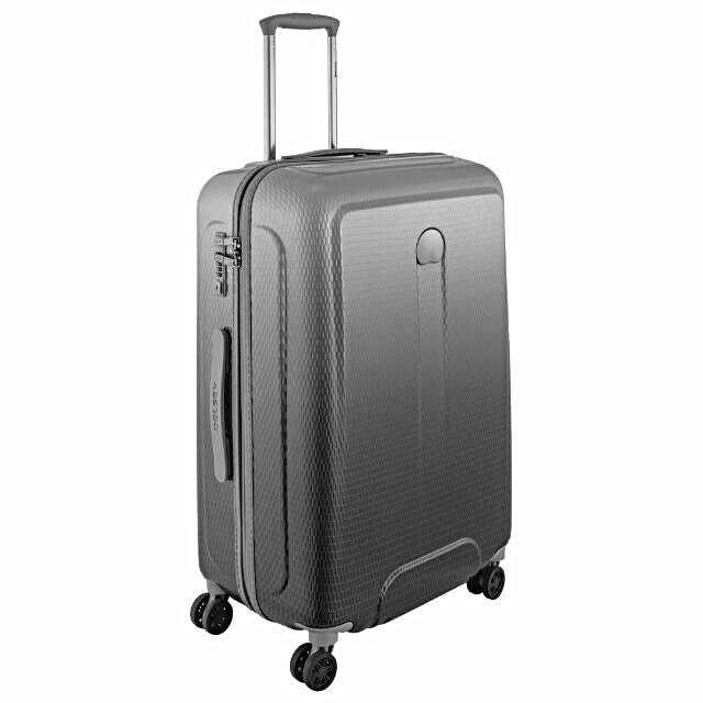 delsey luggage grey