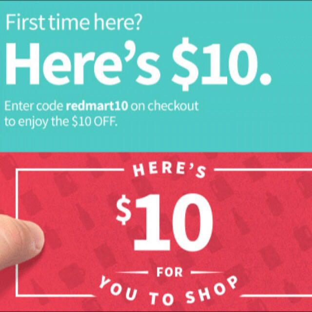 redmart first time customer