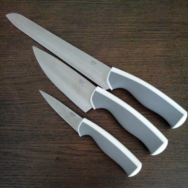 Ikea Knives Set Of 3 Home Appliances On Carousell