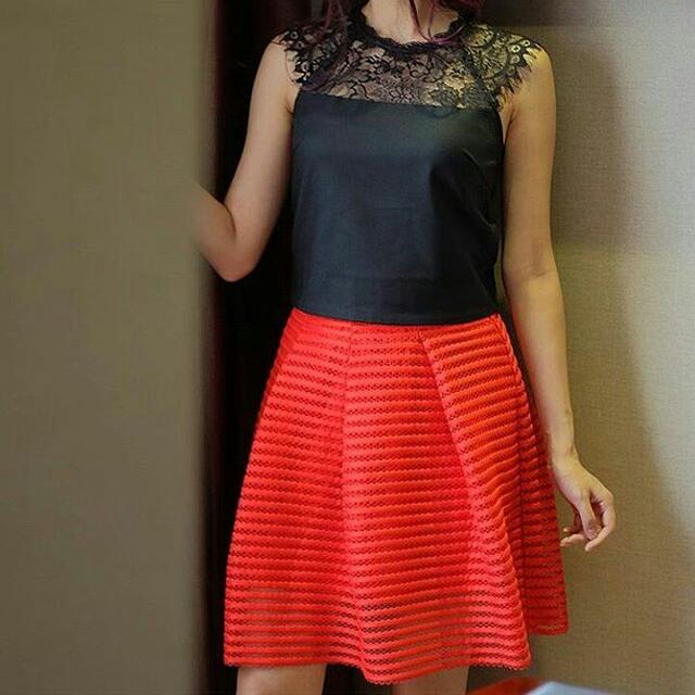 LEAF] Brocade Crop Blouse NEW!!! [H\u0026M 