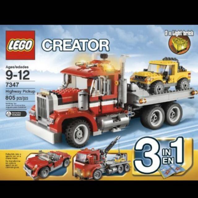 LEGO 7347 Highway Pickup Hobbies Toys Toys Games on Carousell