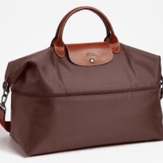 Longchamp Weekender Le Pliage Expandable Travel Bag, Luxury, Bags & Wallets  on Carousell