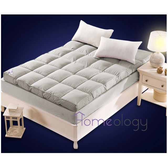 Mattress Topper Classic 10cm Thick Protector Antibacterial Antimite