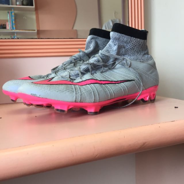 Mercurial superfly grey and pink cheap