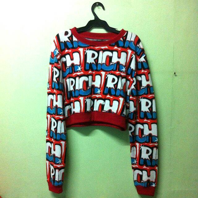 old navy cropped sweater