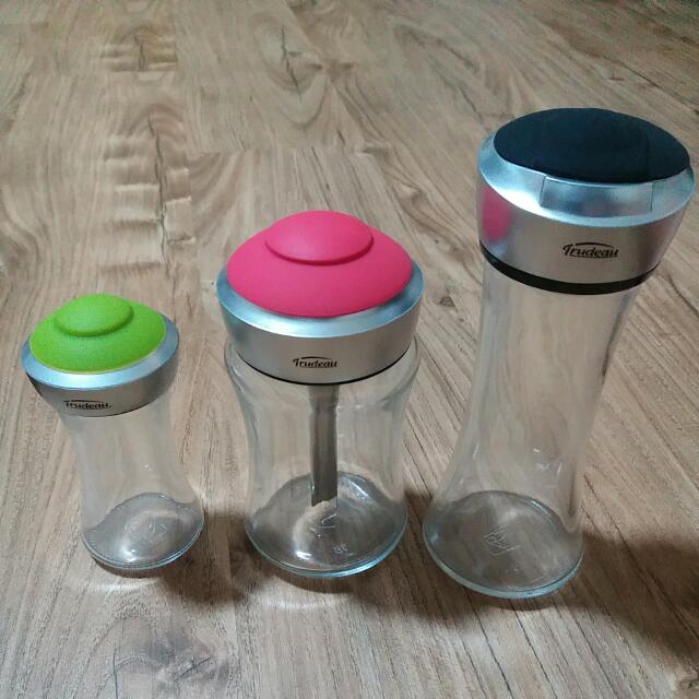 Set Of Trudeau Dispenser Home Appliances Kitchenware On Carousell
