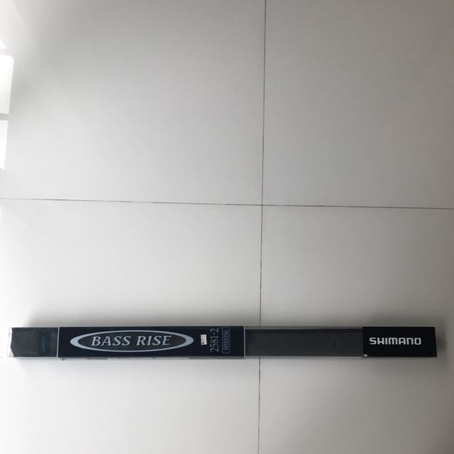 SHIMANO Carbon Fishing Rod- Shimano Bass Rise Line 5-10lb Spinning Rod  (Brand New), Sports Equipment, Fishing on Carousell