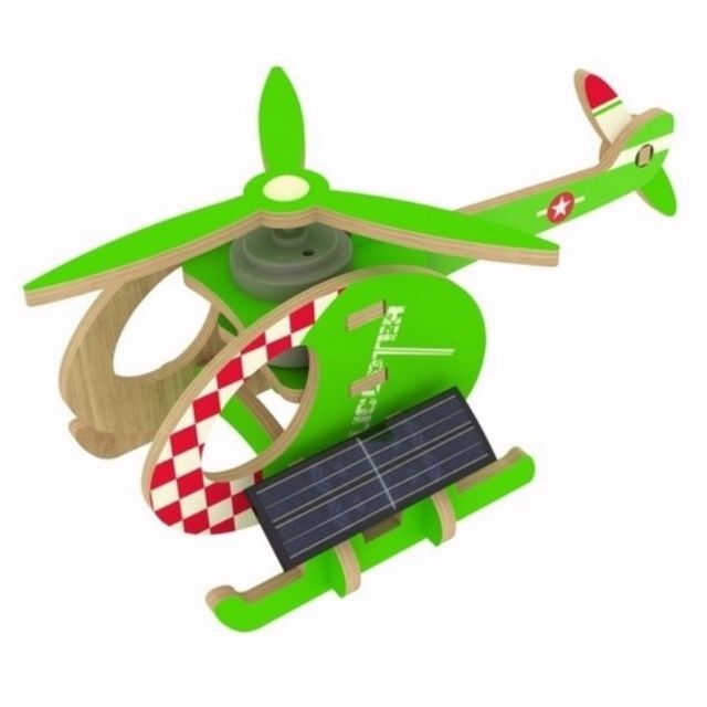 solar powered helicopter toy