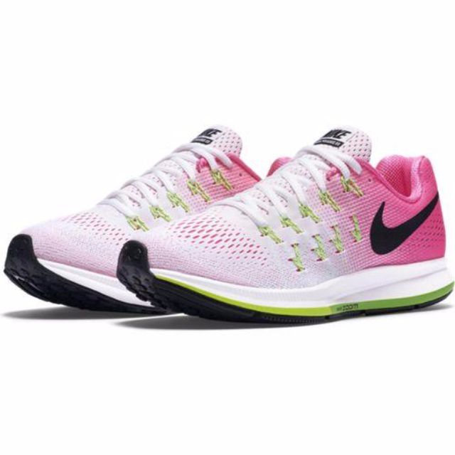 Air zoom pegasus 33 pink black best sale